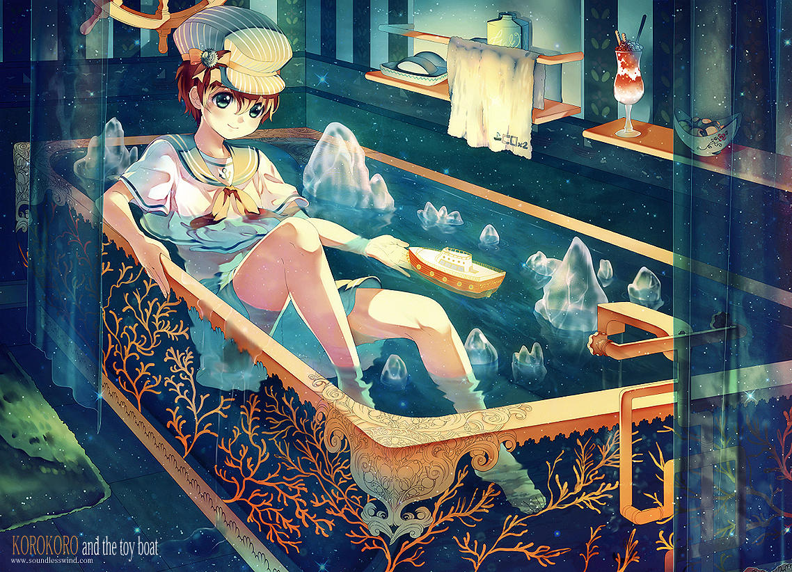 Korokoro and the Toy Boat by Kaze-Hime