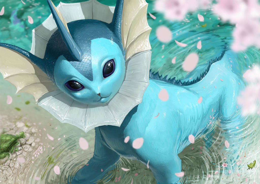 Vaporeon by dekunoboukizakura on DeviantArt