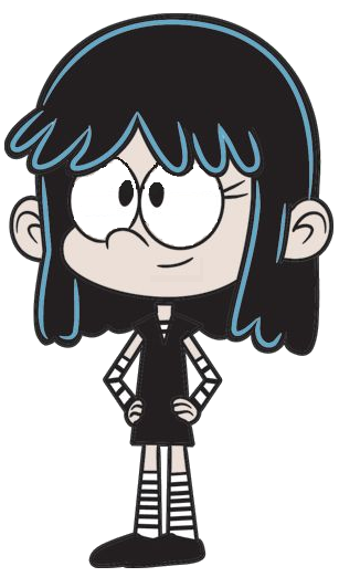 lucy loud with eyes