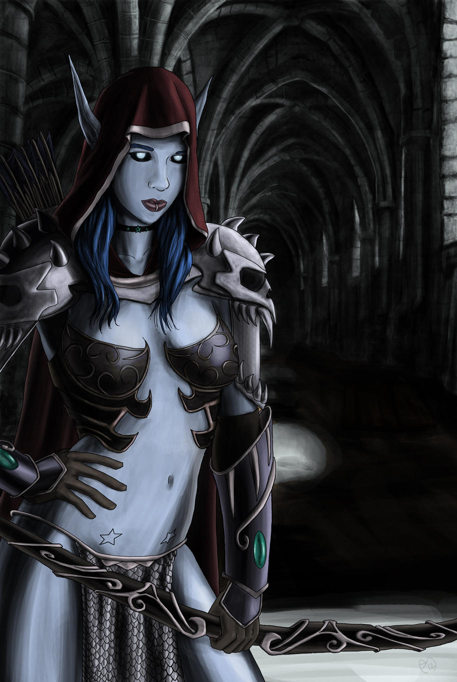 Chelsea as Sylvanas from Wow by MauricioEiji