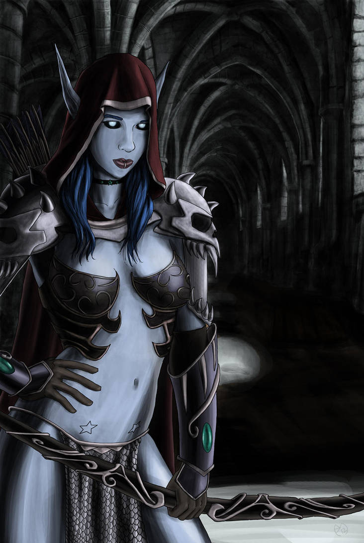 Chelsea as Sylvanas from Wow by MauricioEiji