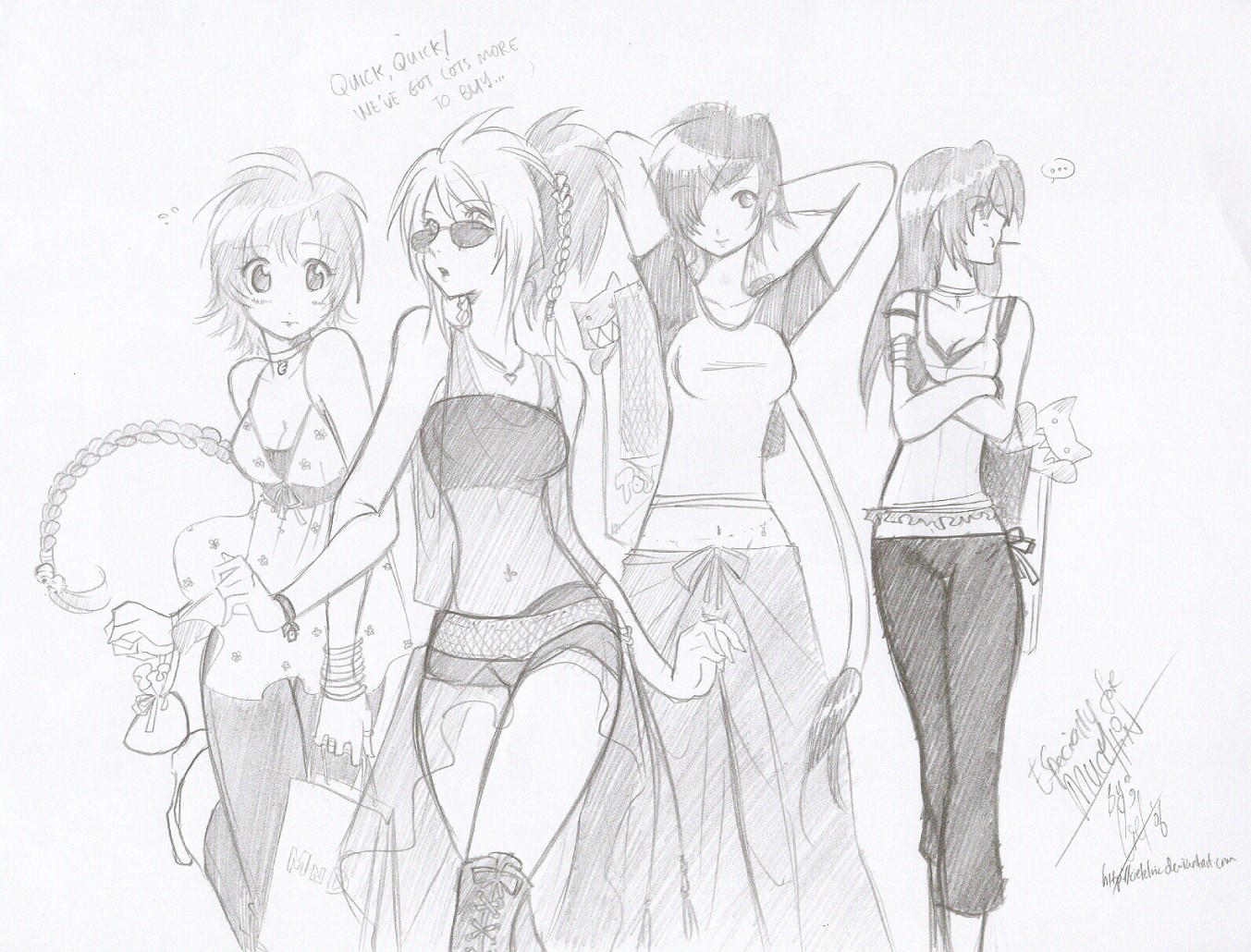 -LET'S GO SHOPPING GIRLS- by CielElric
