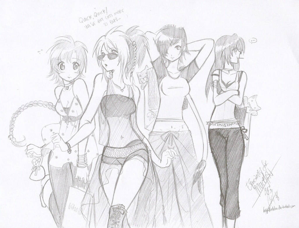 -LET'S GO SHOPPING GIRLS- by CielElric