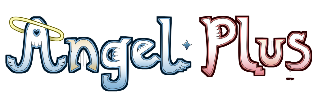 Angel Plus custom logo by me by Dream-Paint Angel Plus custom logo by me by Dream-Paint