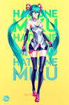 Hatsune Miku by titi-artwork