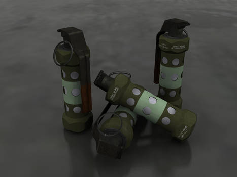 M-84 Tactical Stun Grenade by thejohan
