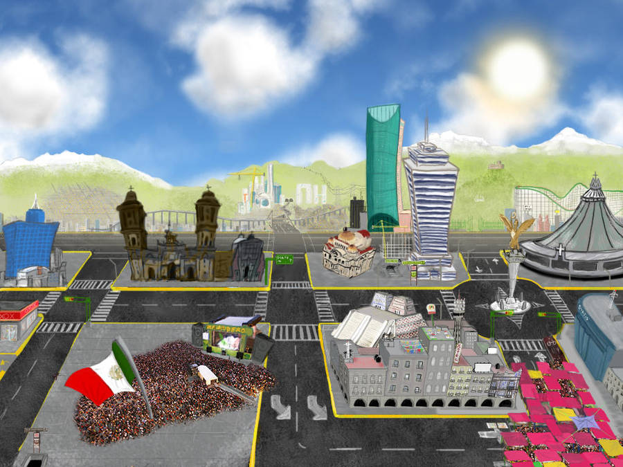 Ciudad de Mexico Majadera by toocoolo