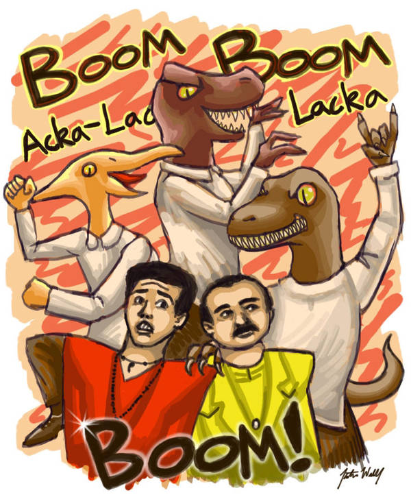 Er'body Walk the Dinosaur by Mystical-Kaba