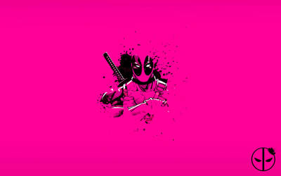Deadpool Wallpaper Pink By Dermik On Deviantart