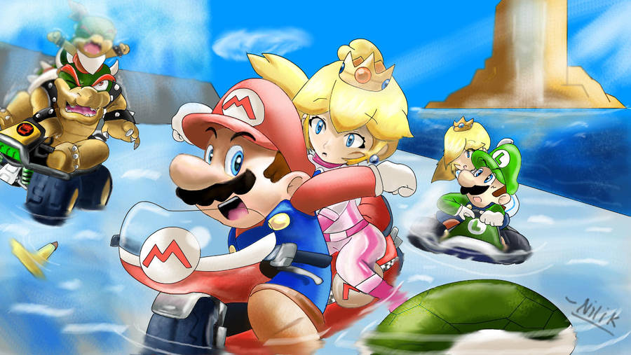 Super mario kart 7 by kjshadows131 on DeviantArt