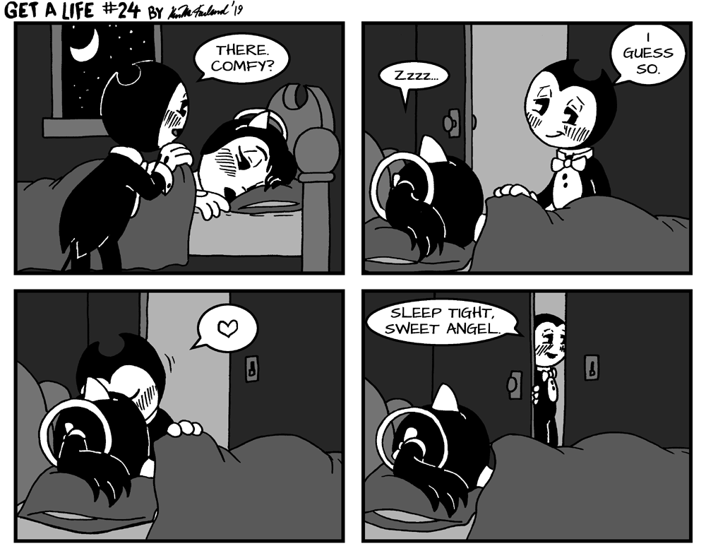 Bendy and Alice Angel in: Get A Life 25 by Negaduck9 on DeviantArt