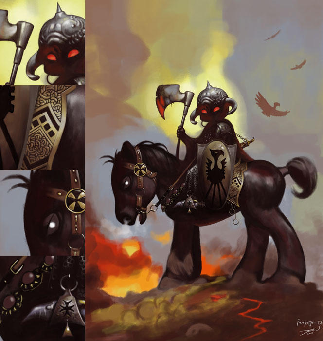 My Little Death Dealer 2 by zedew