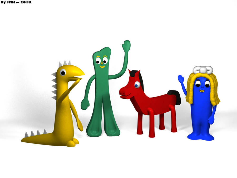 Gumby + Friends! by JohnK222
