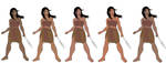 One Million Years BC Remake - Loana Skins by Troyodon