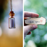 message in a bottle. by simoendli