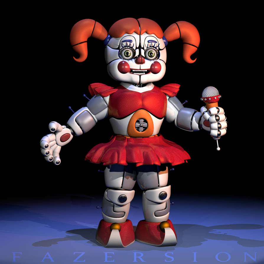 Circus Baby V7 by Fazersion on DeviantArt