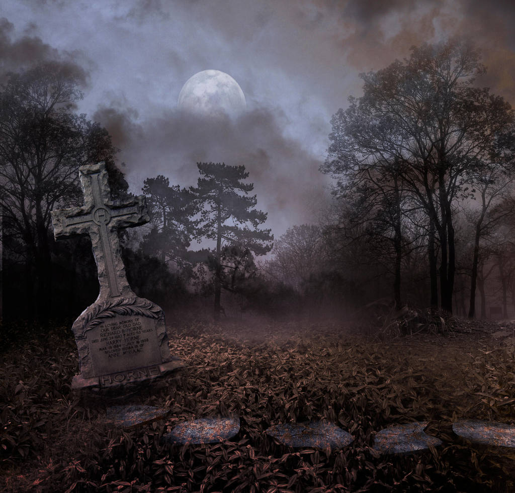 Cemetery II Bg Premade by StarsColdNight