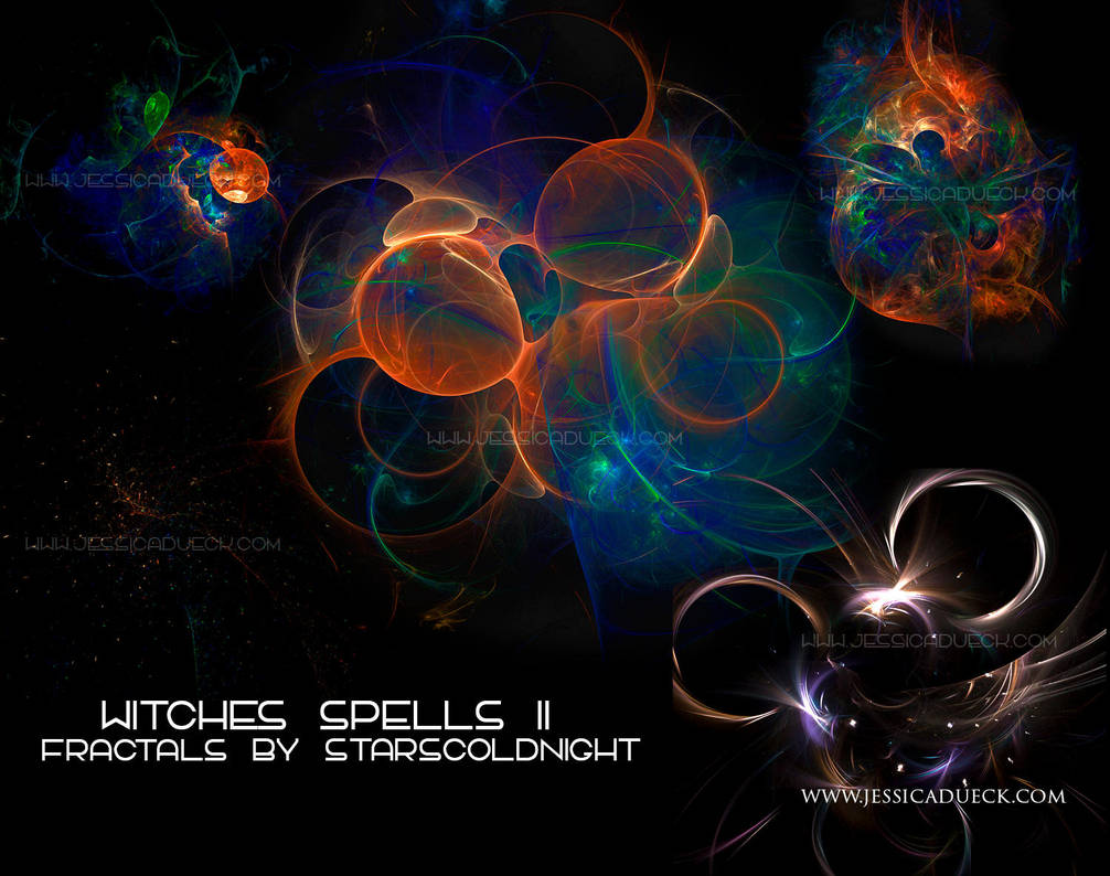 witches spells II fractals by STARSCOLDNIGHT by StarsColdNight