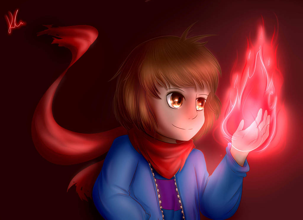 Endertale Frisk- Fanart by Ice6400 on DeviantArt
