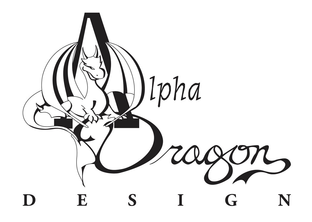 Alpha Dragon Design Logo by alpha-dragon