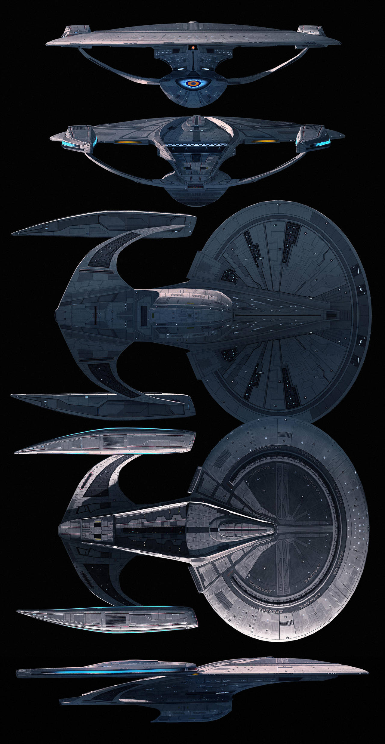 Phase 2 galaxy class by fastleppard