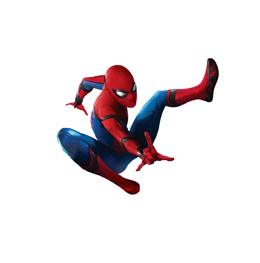 SpiderMan Transparent by on DeviantArt