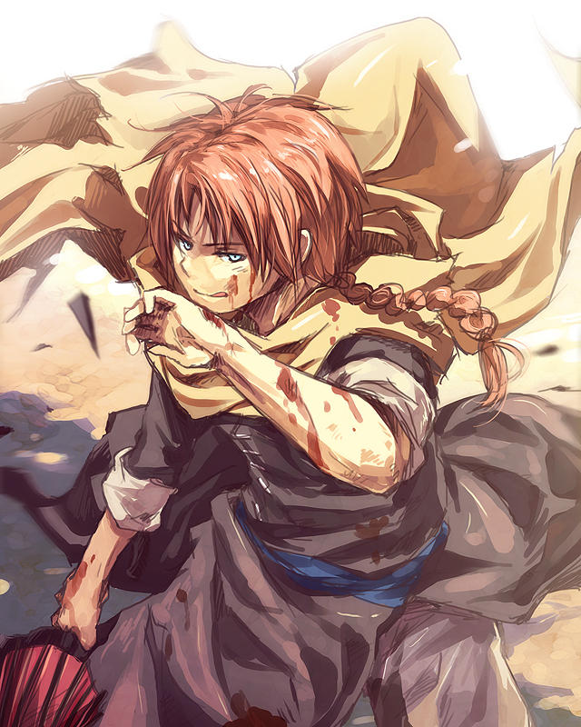 Gintama - Bloodstained by nuriko-kun