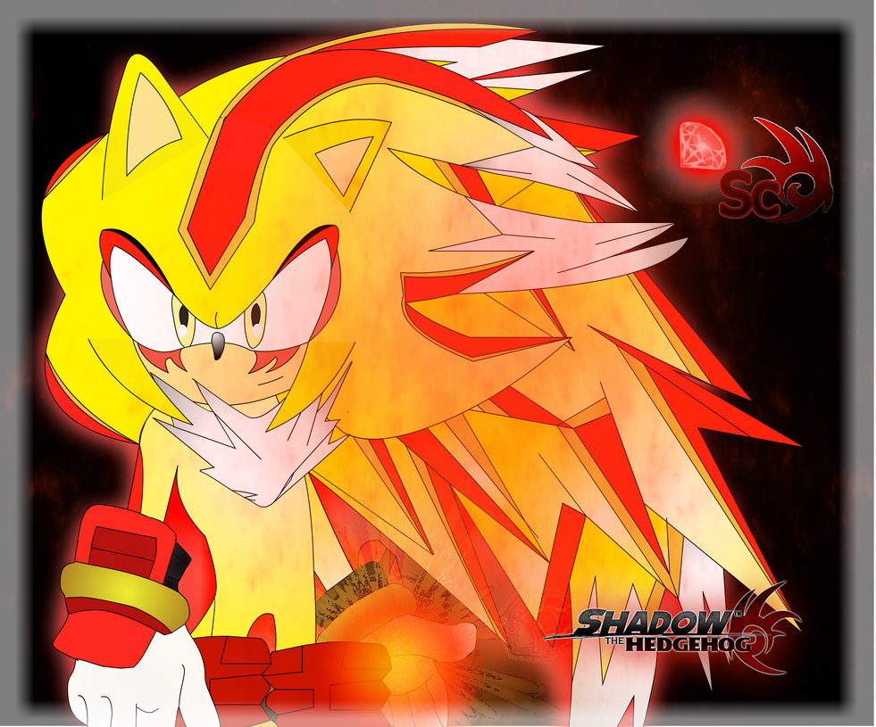 Super Sonic X Universe Shadow Modo Explosivo By Stevenloquenarte On
