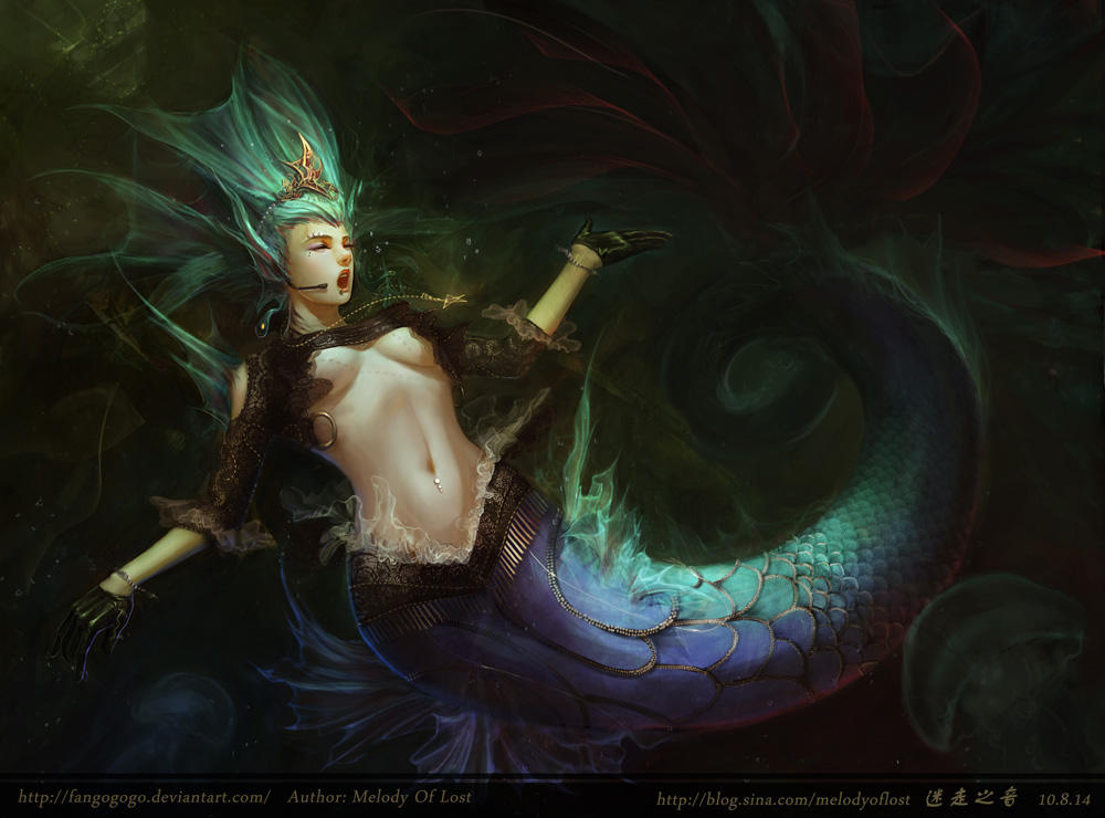 Sea-maiden by fangogogo