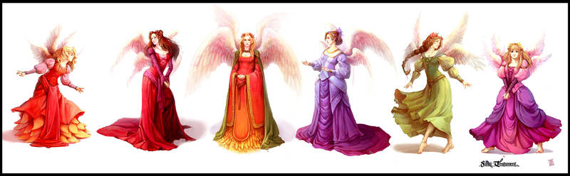 The Six Wings by juliedillon