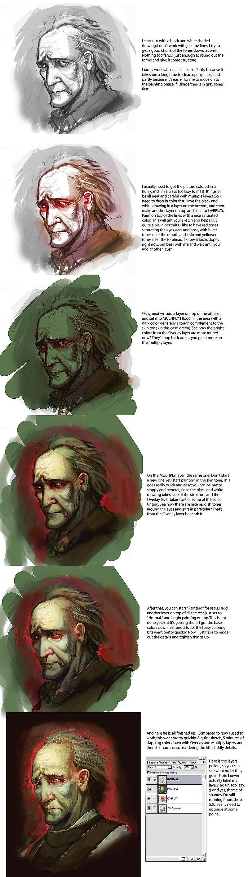 Mini Painting Tutorial by juliedillon