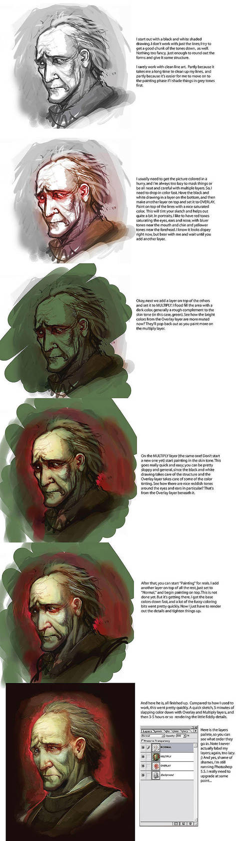 Mini Painting Tutorial by juliedillon