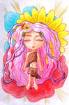 Springtime Goddess (Chibi) by LotusThePirate