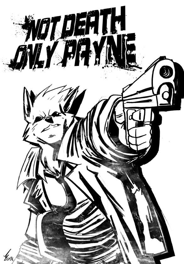 Max Payne by Jaehthebird