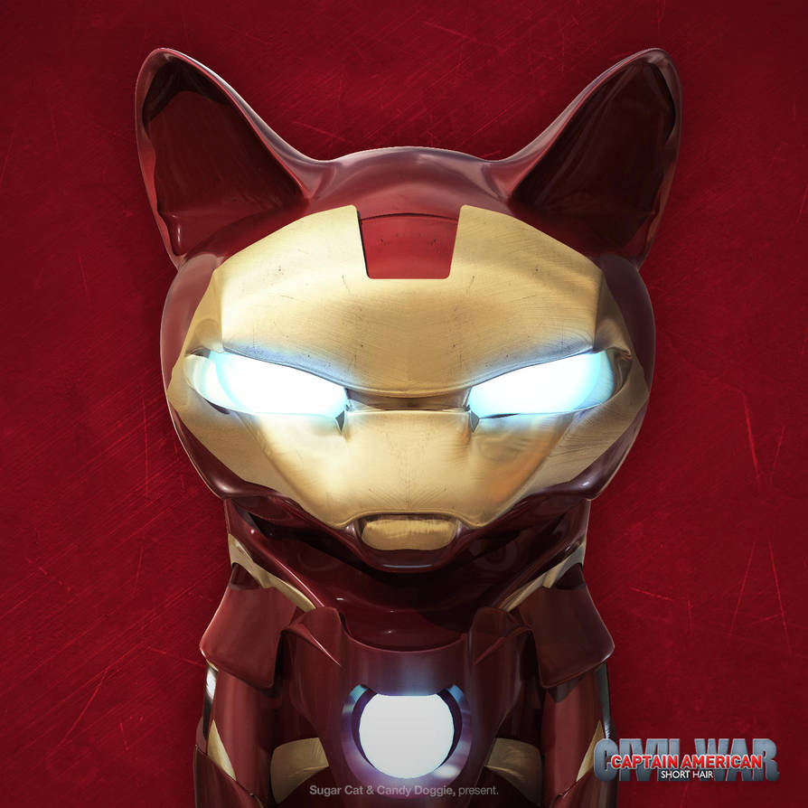 Iron Cat by sugarcatcandydoggie on DeviantArt