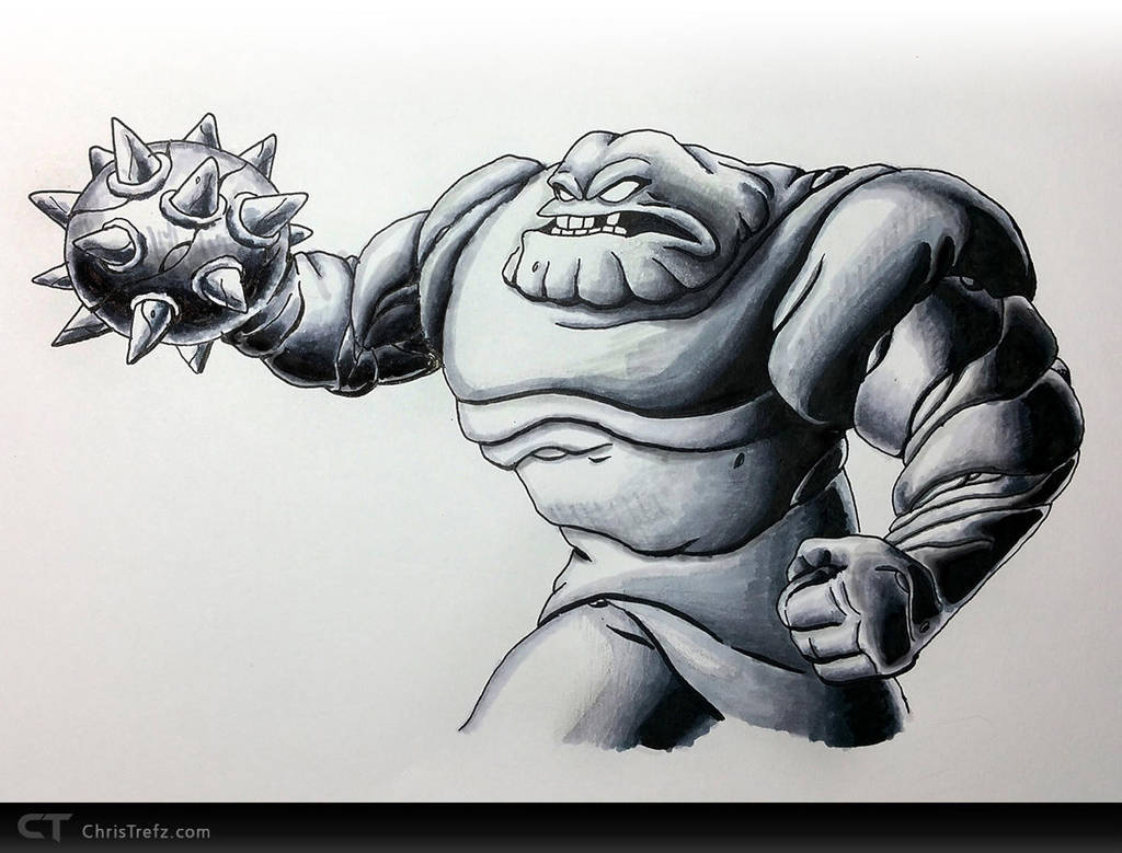 Clayface Sketch by chris-illustrator