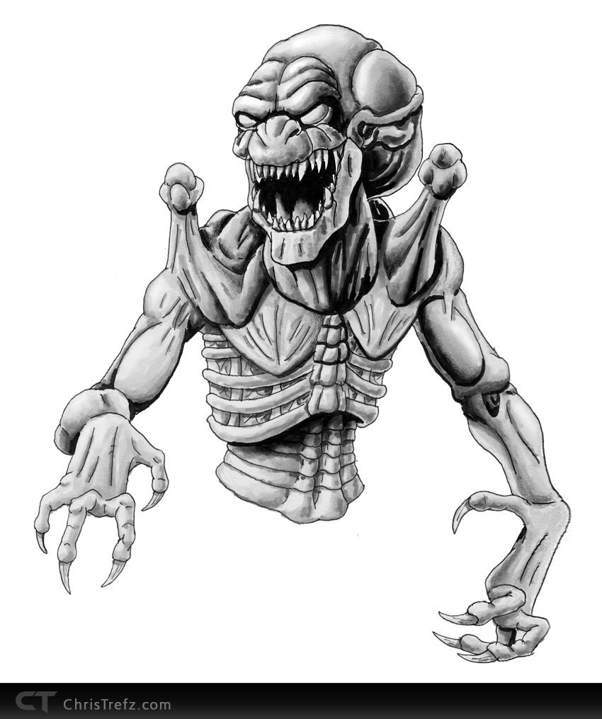 PumpkinHead by chris-illustrator