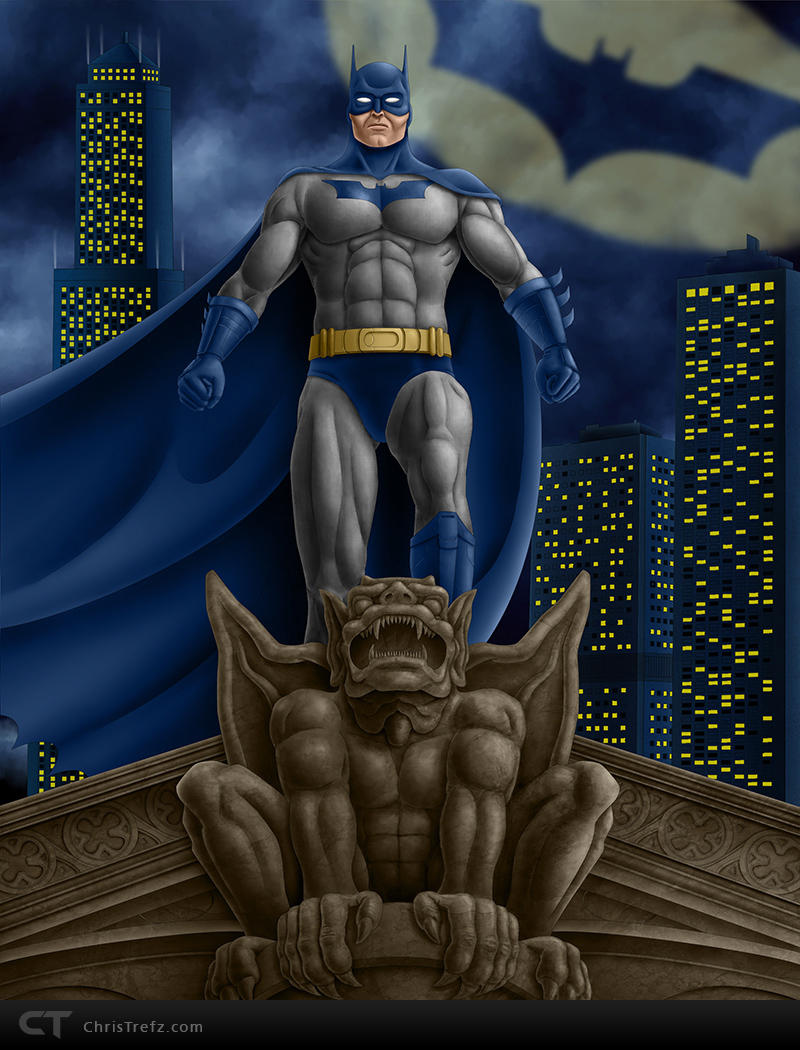 Dark Knight by chris-illustrator