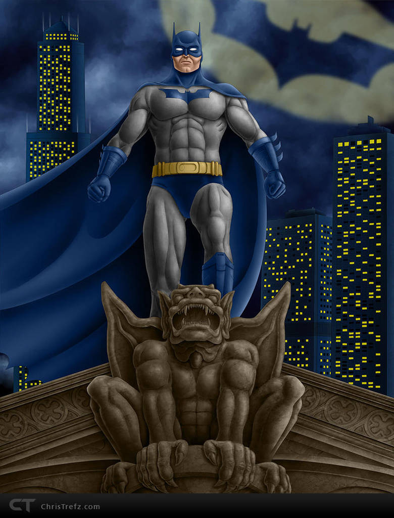 Dark Knight by chris-illustrator