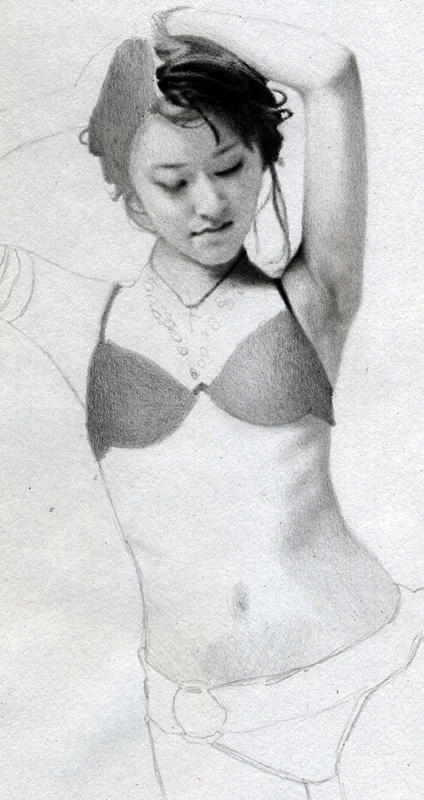 Japanese Model Half Real by L-Spiro