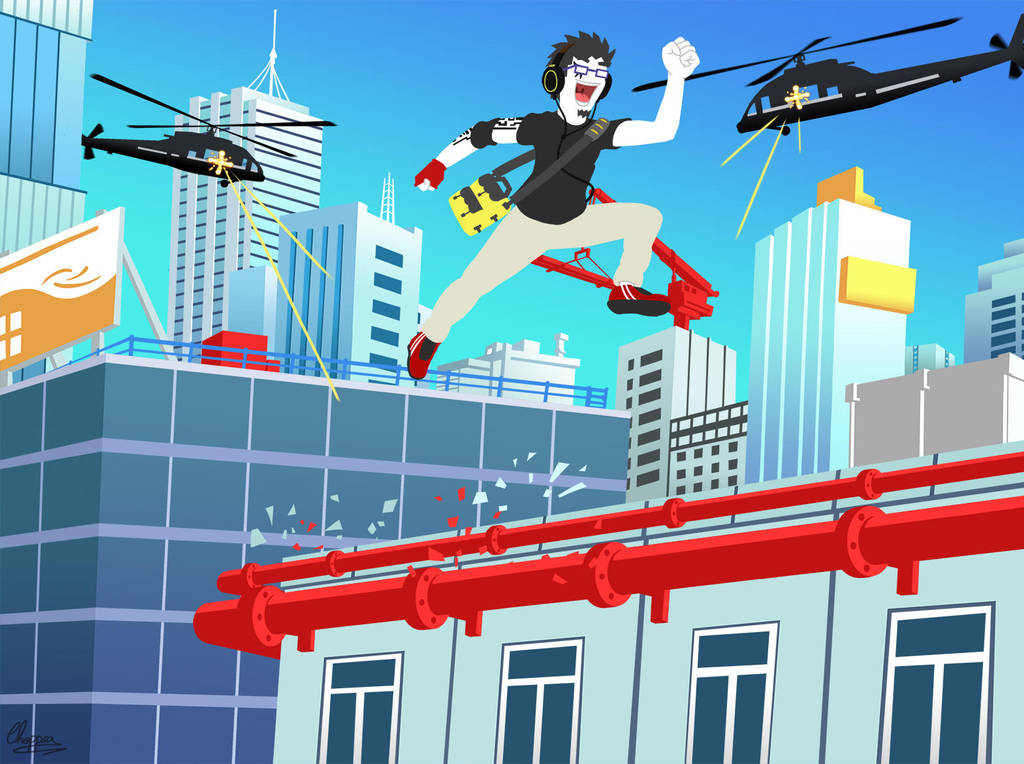 Mirror Edge Fan-art by Stellabluegirl