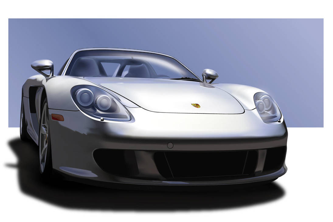Porsche Carrera GT Vector by lxmcc