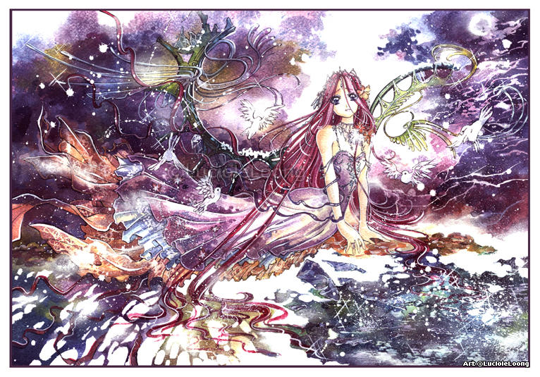 Princess of the FloatingCastle by luciole