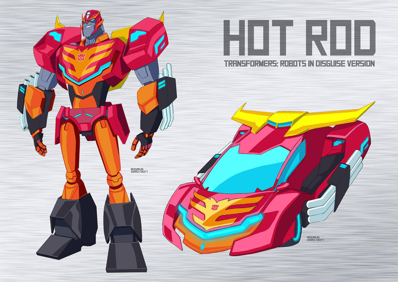 Transformers Robots in Disguise (2015) Hot Rod by RodimusZero on