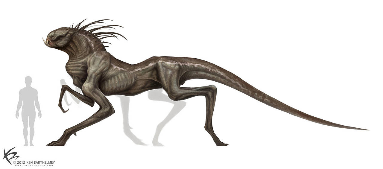Creature design by KENBARTHELMEY