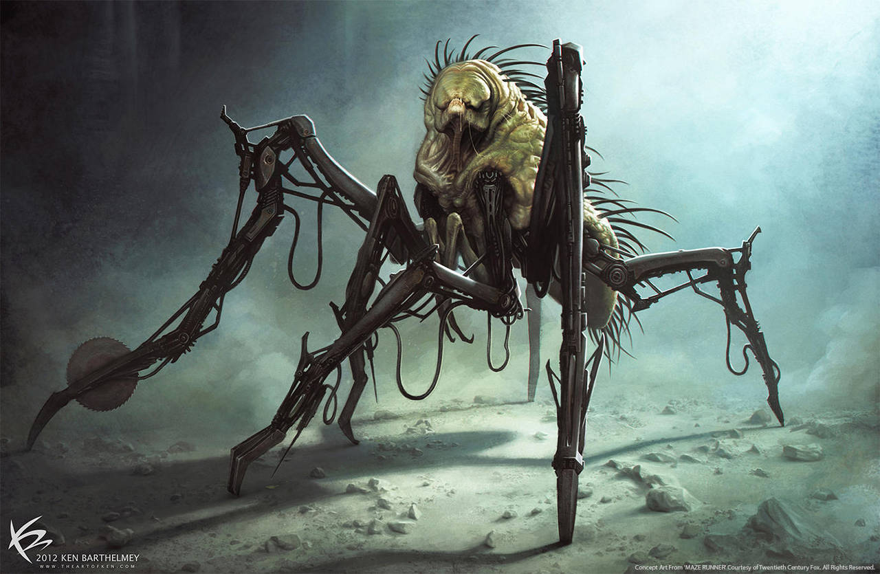 Maze Runner - Griever Concept Art by KENBARTHELMEY