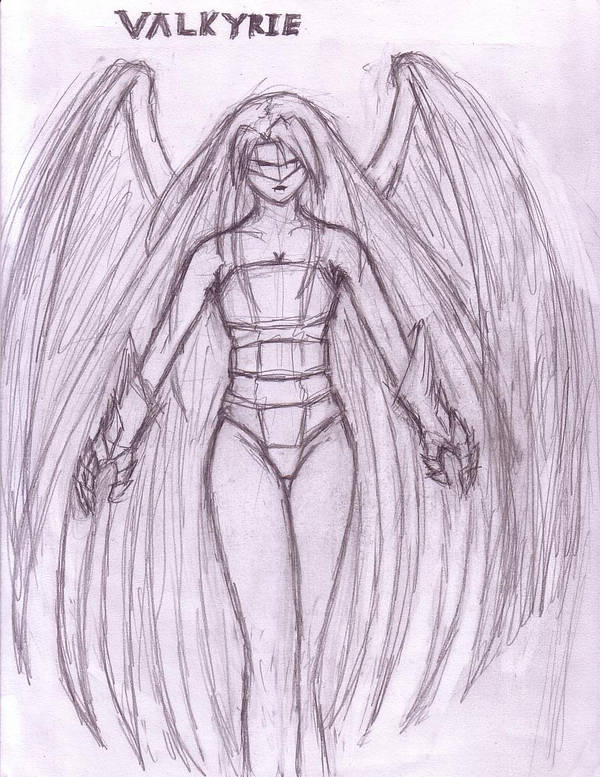 Warrior's Angel, Valkyrie by thriethetiger