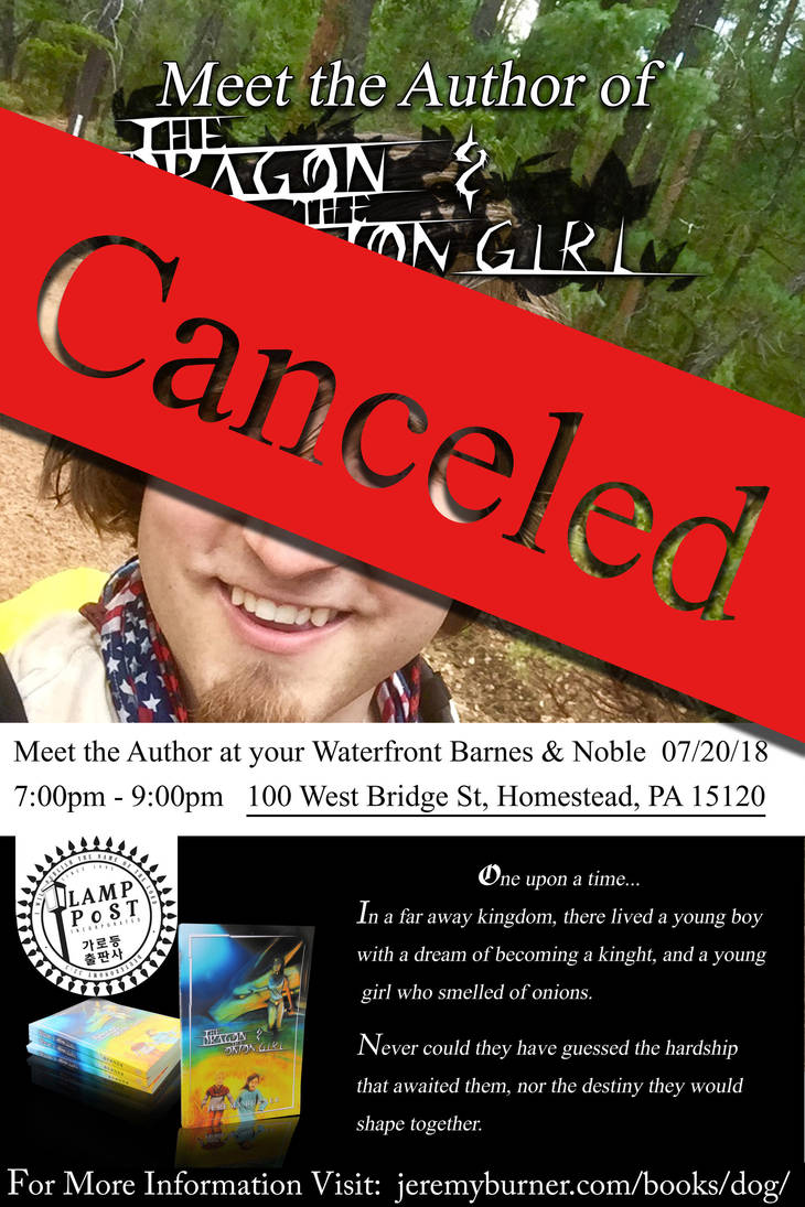 The Dragon and the Onion Girl Book Signing Add can by Jeremy-Burner The Dragon and the Onion Girl Book Signing Add can by Jeremy-Burner