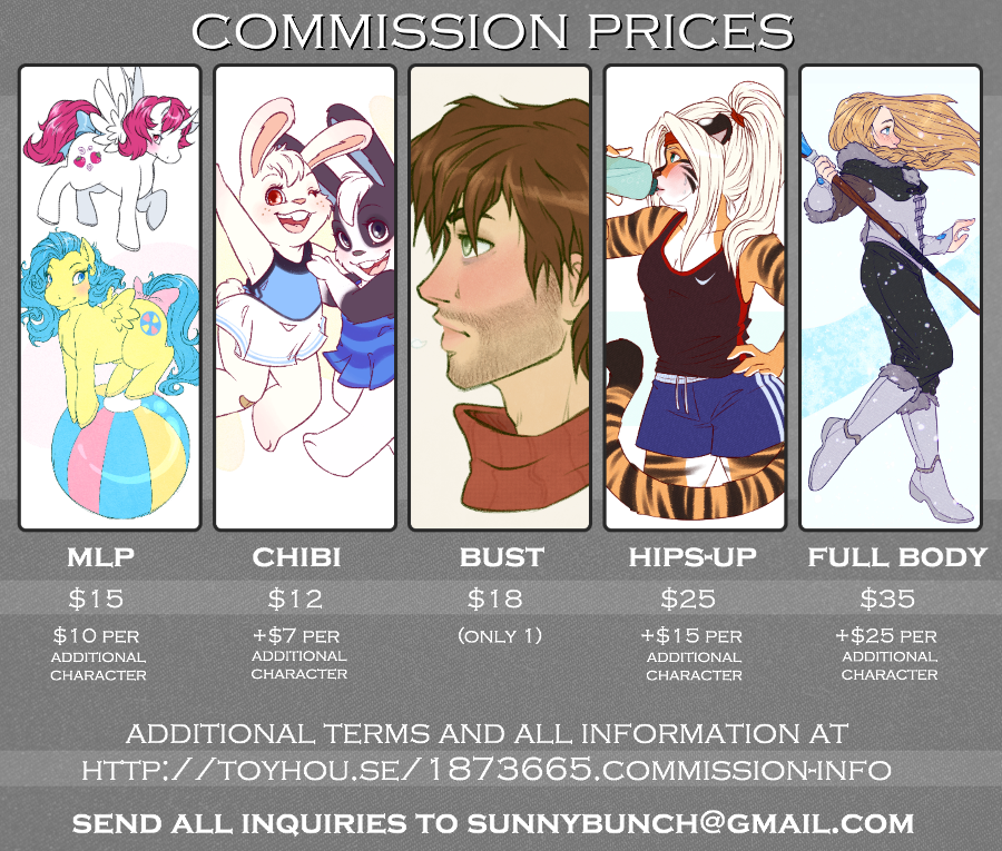 COMMISSIONS OPEN by suzanami
