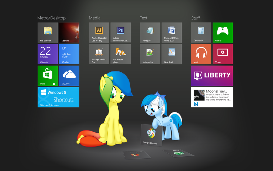My Little Windows by ParallaxMLP